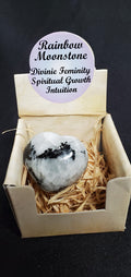 Rainbow Moonstone - Heart Gift Box | Hearts | Wiccan Center