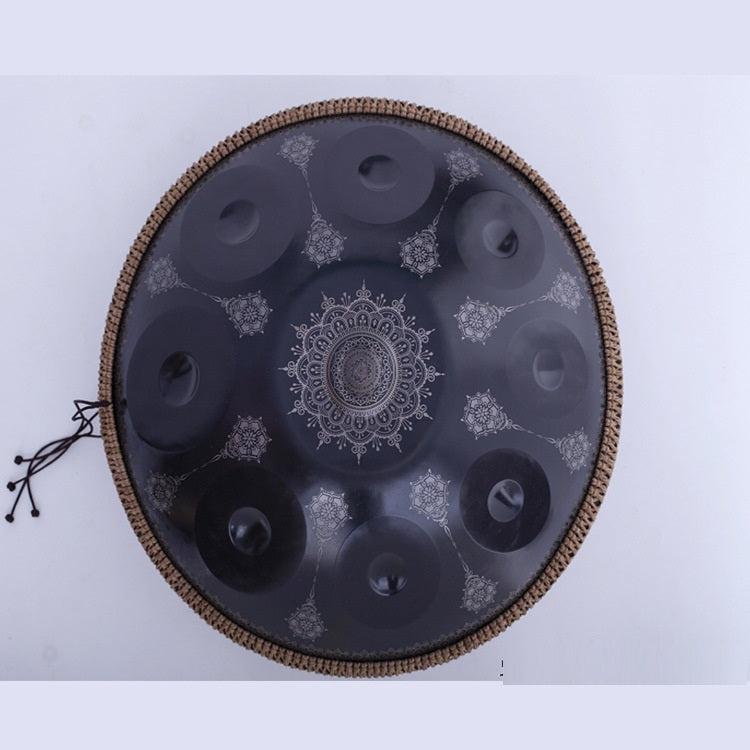 Mandala Engraved Hand Disc Drum