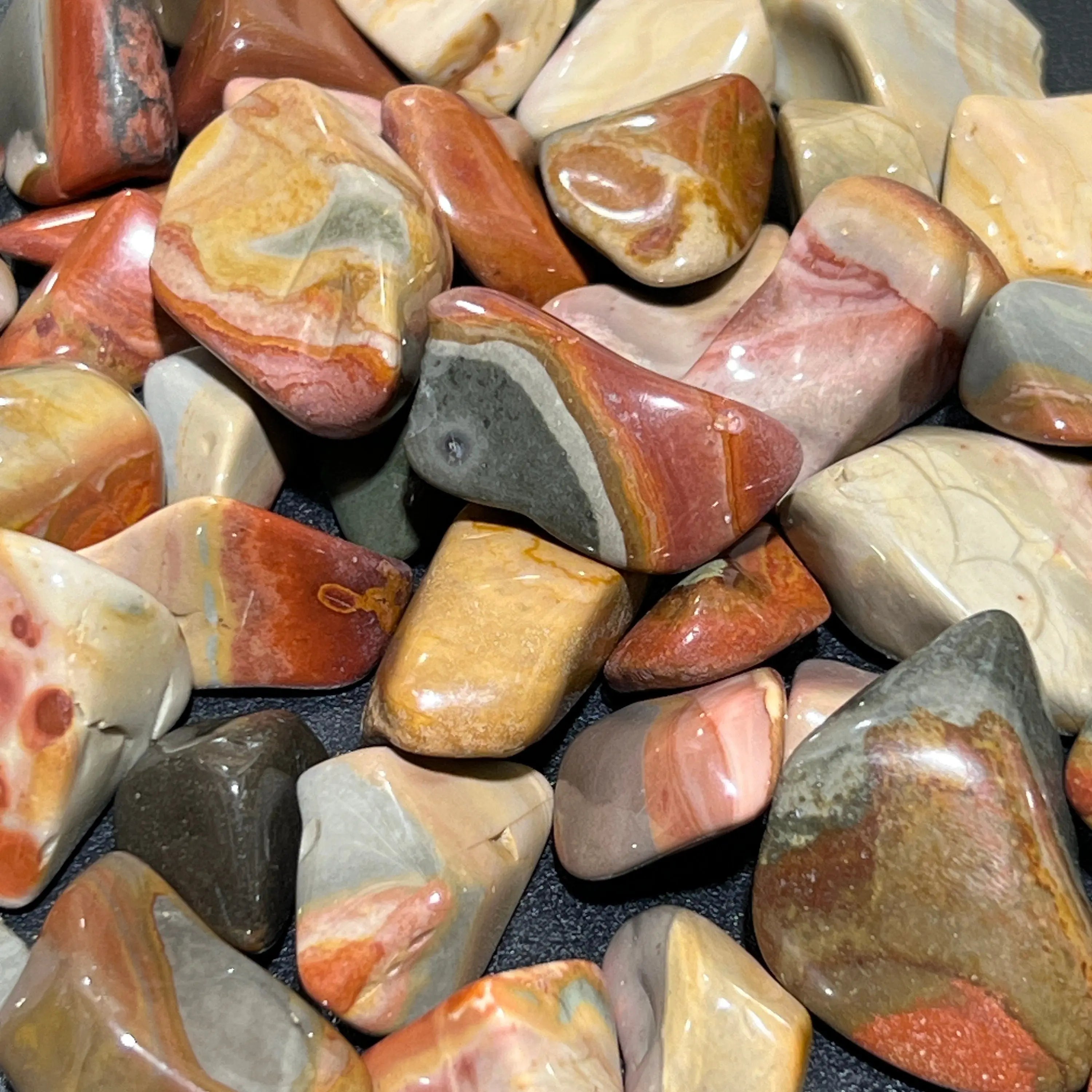 Desert Jasper Tumbled Stones (By The Piece Or Pound) Wholesale | Home & Living > Home Decor > Home Accents > Rocks & Geodes | Wiccan Center