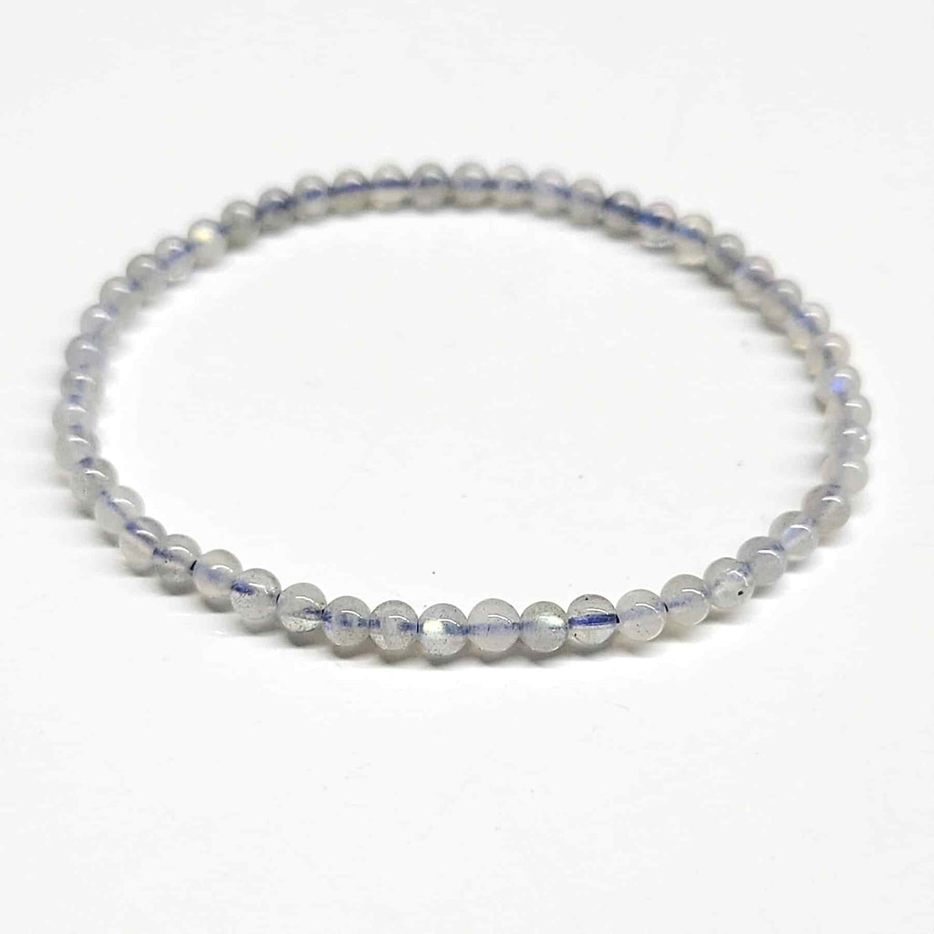 Labradorite Round Bead Bracelet - Magical Protection | Bracelets | Wiccan Center