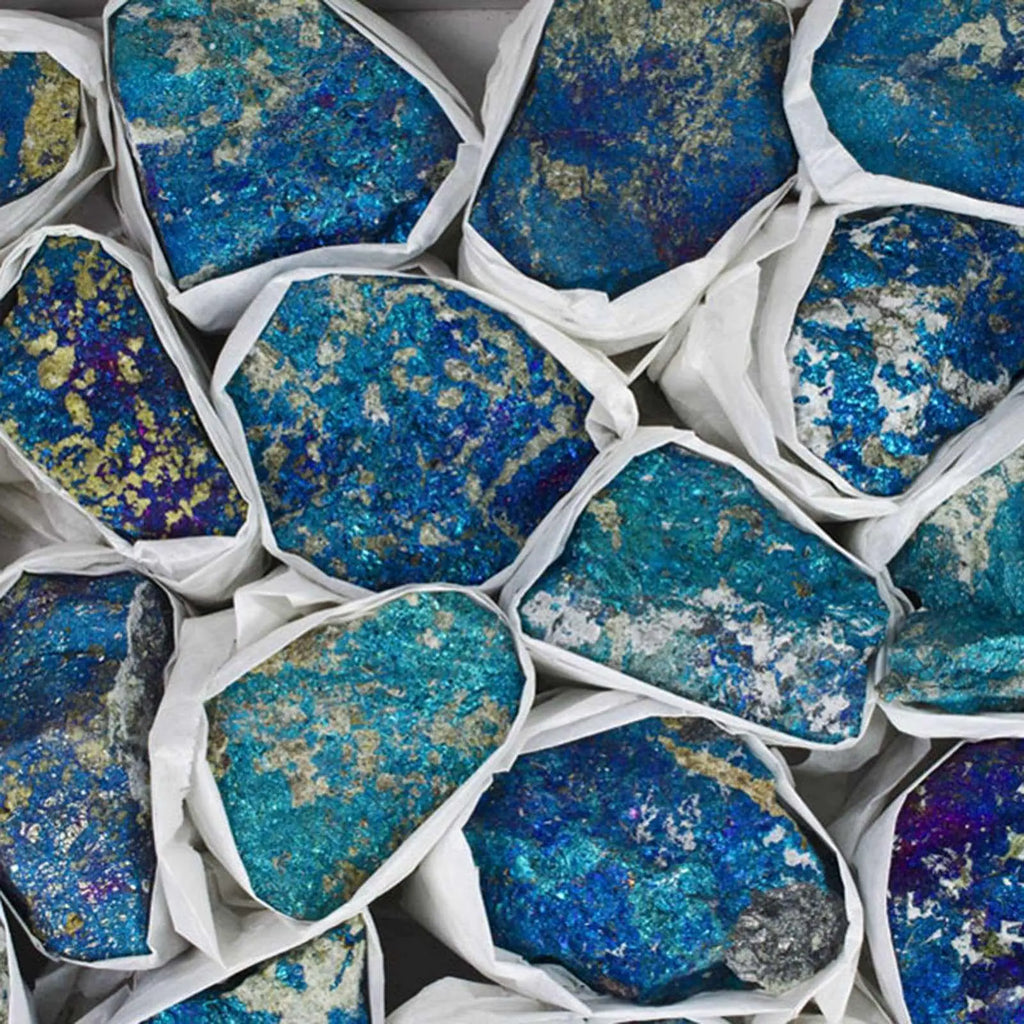 Rough Chalcopyrite – Raw Stone from Mexico | Rough Stones | Wiccan Center
