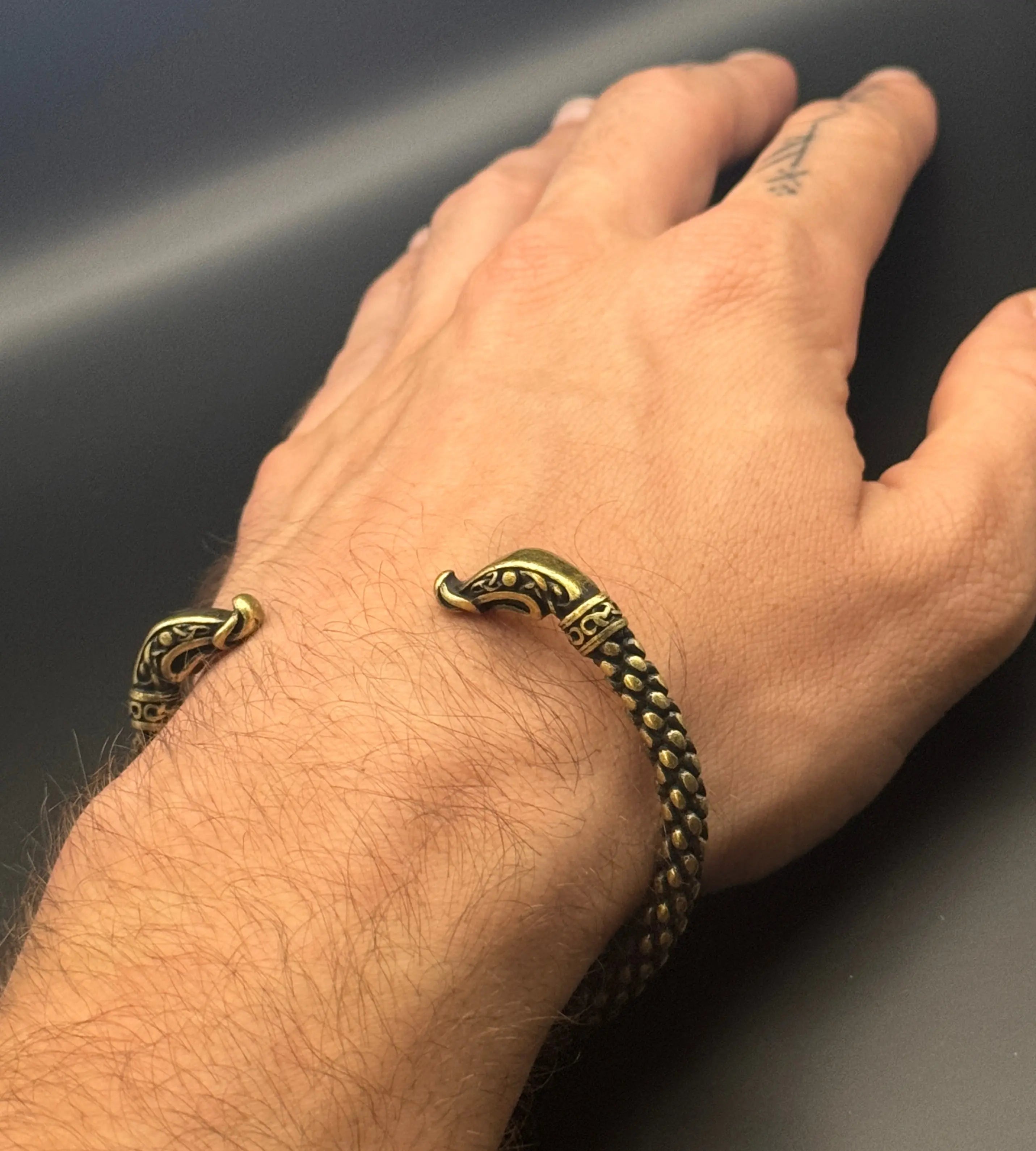 Dragon Head Arm Ring | Jewelry | Wiccan Center