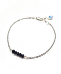 Black Onyx Bracelet with Swarovski Clasp