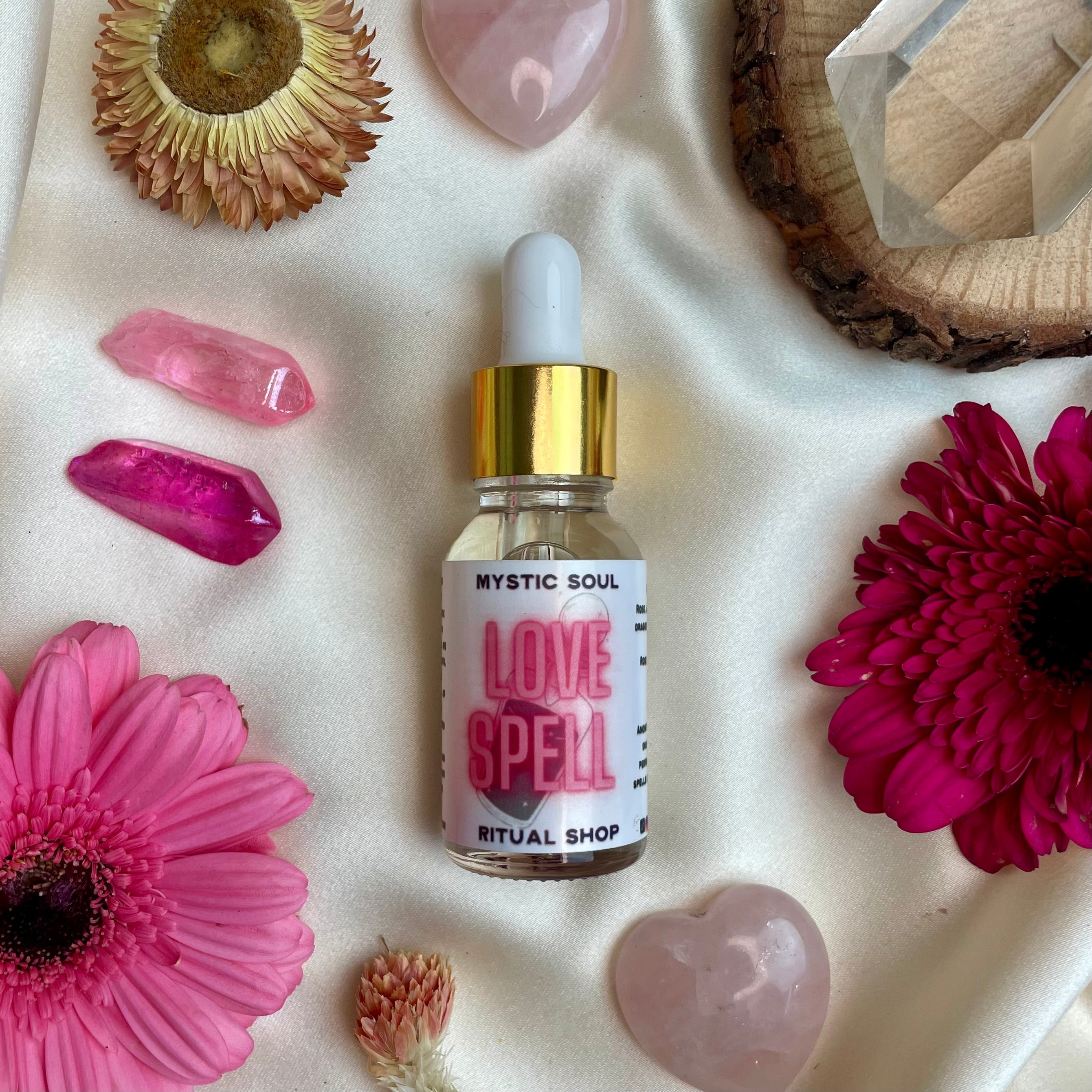 Love Spell Ritual Oil | Ritual Oil | Wiccan Center