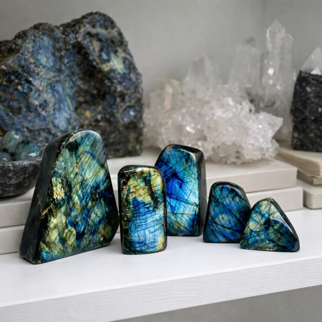100 LB Compact Size Mixed Crystal Assortment – Bulk Lot