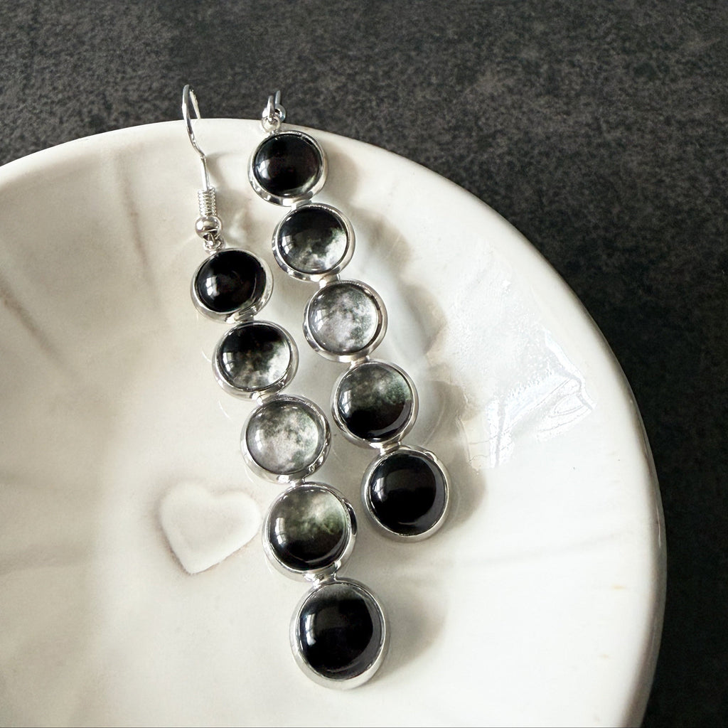 Moon Phase Earrings | Earrings | Wiccan Center