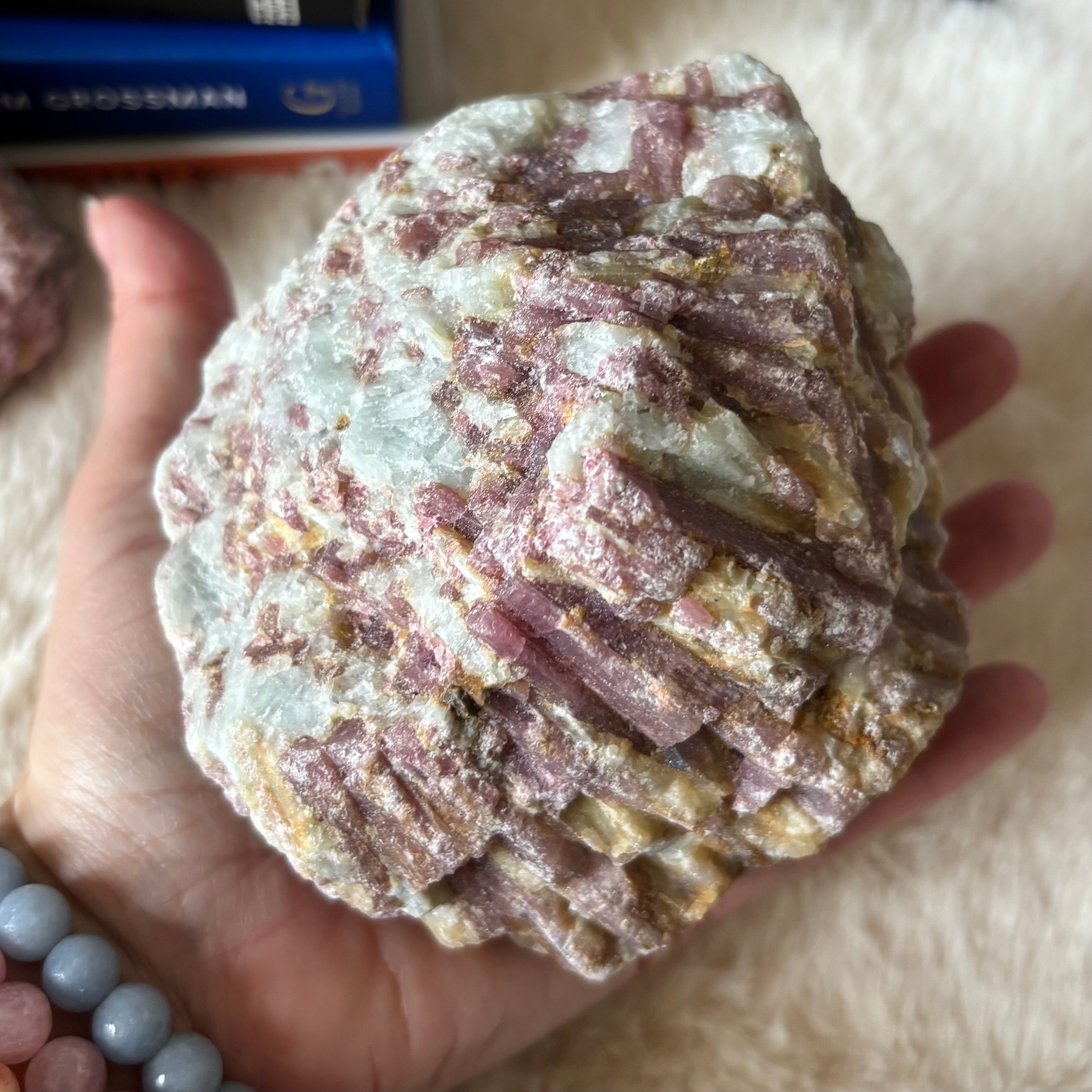 Raw Pink Tourmaline