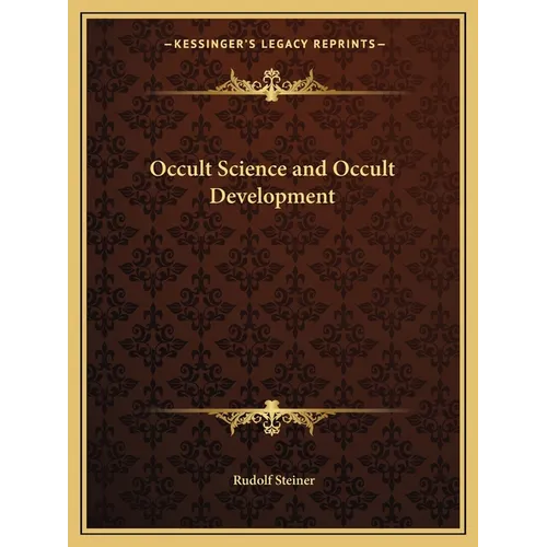 Occult Science and Occult Development - Paperback | Books | Wiccan Center