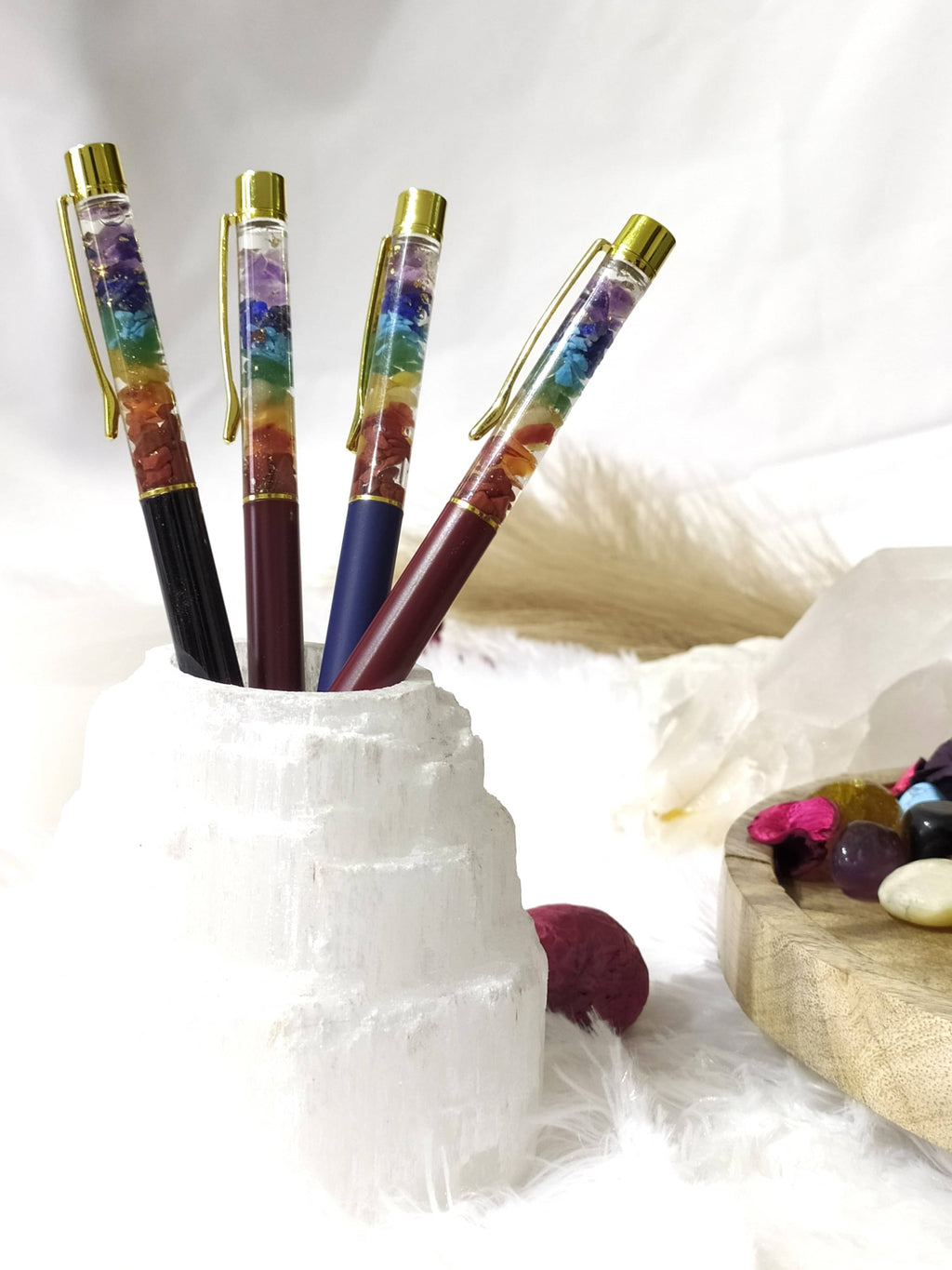 7Chakra Crystal Pen, Manifestation Pen, Healing Pen