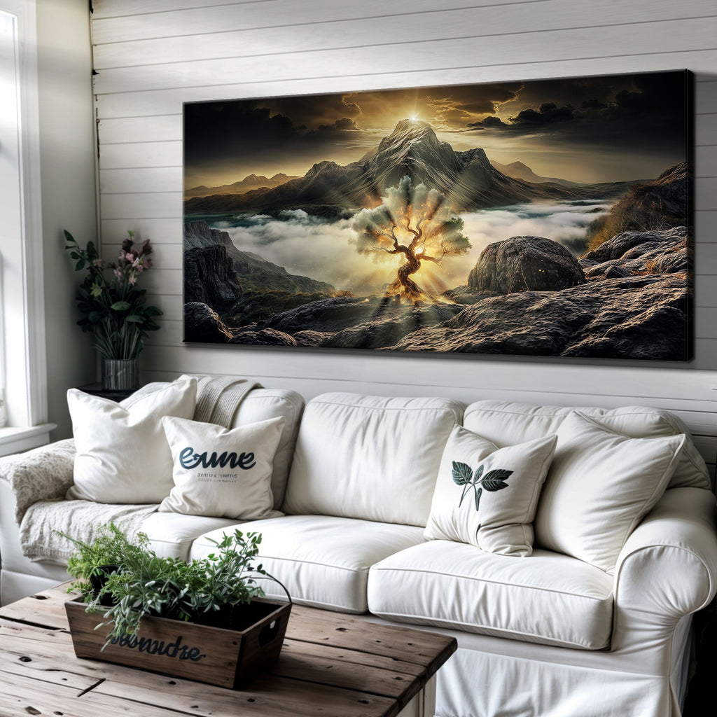 Burning Bush - Faith Wall Art II | Canvas | Wiccan Center