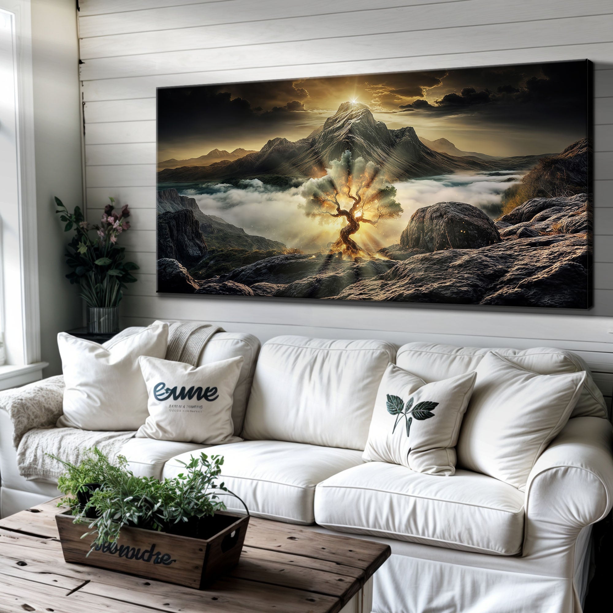 Burning Bush - Faith Wall Art II | Canvas | Wiccan Center