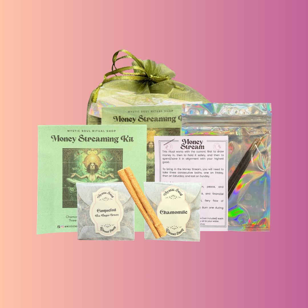 Money Streaming Spell Kit | Spell kit | Wiccan Center