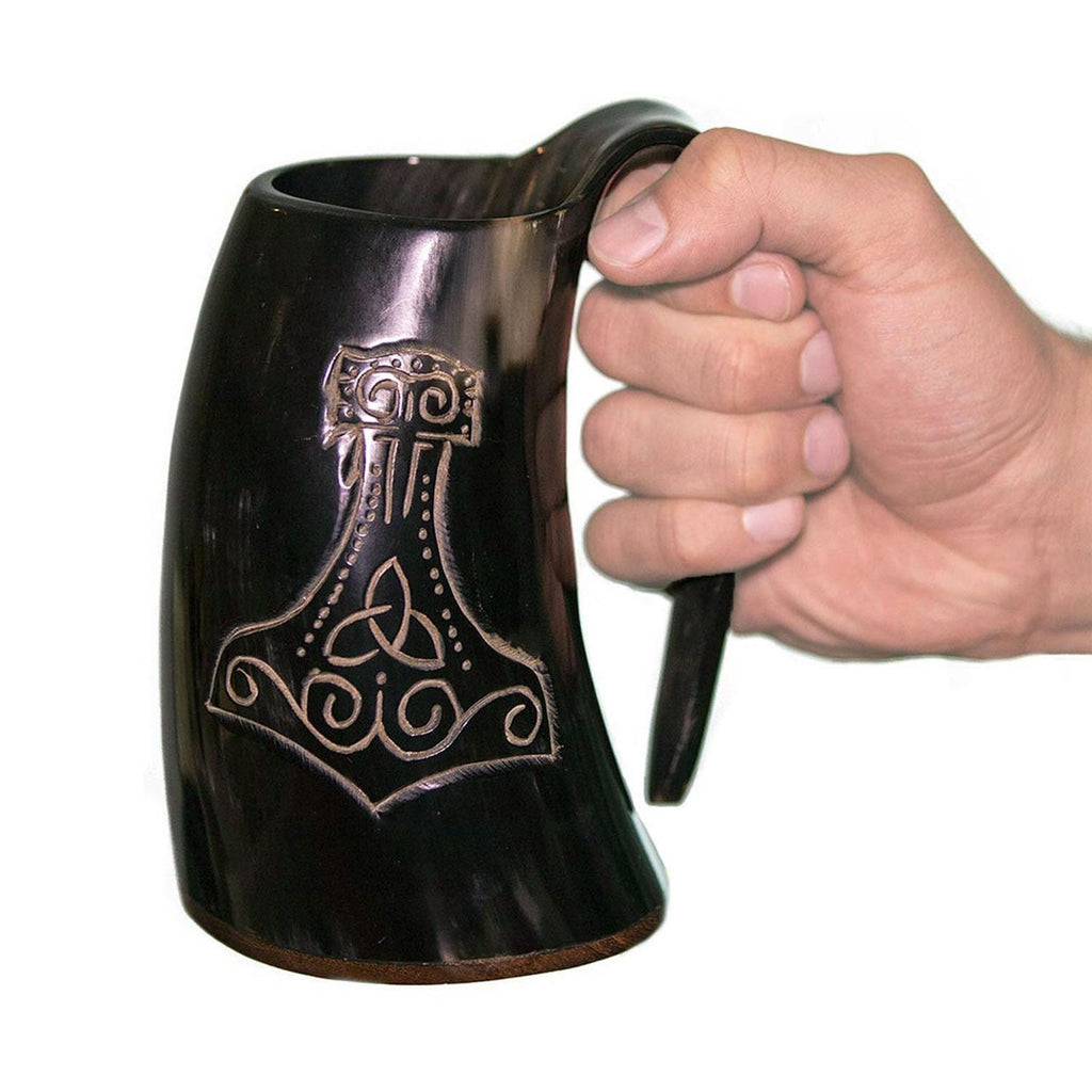 Horn Tankard Mug ( Pick your Polish )