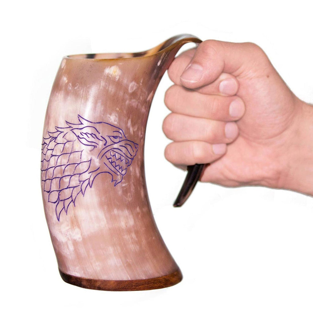 Horn Tankard Mug ( Pick your Polish )