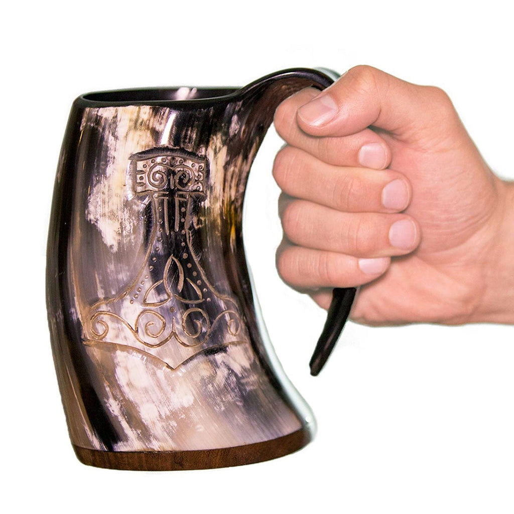 Horn Tankard Mug ( Pick your Polish )