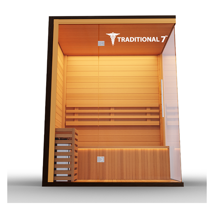 3 Person Home Steam Sauna | Traditional 7™ | Saunas | Wiccan Center