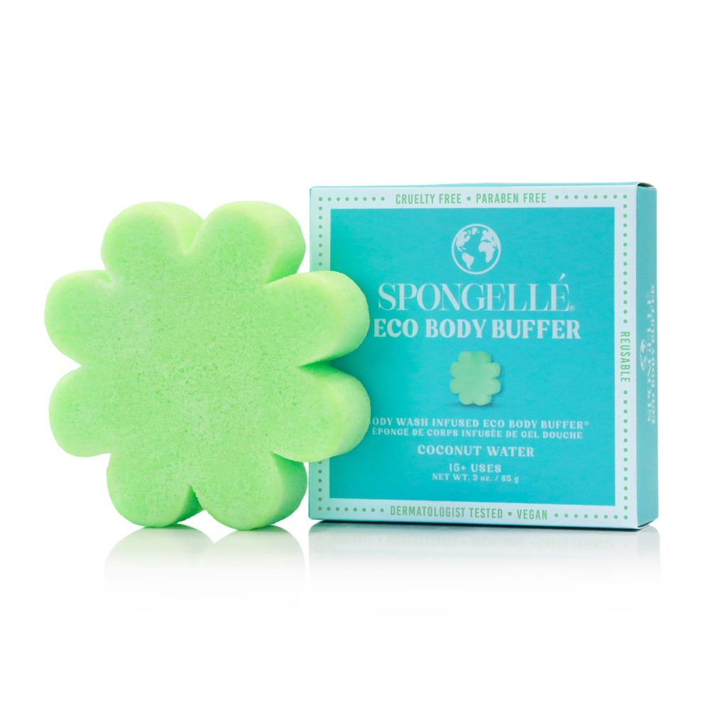 Coconut Water | Eco Body Buffer | Body Wash Infused Buffer | Wiccan Center