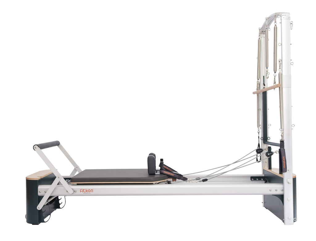 Fitkon™ Pro Plus Reformer Deluxe Bundle | Pilates Reformer with Tower | Wiccan Center