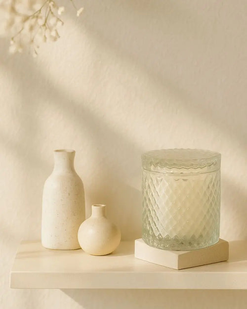 15oz brilliant candle vessel & lid | vessels | Wiccan Center