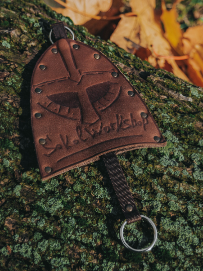 Viking Leather Key Holder | Keychains | Wiccan Center