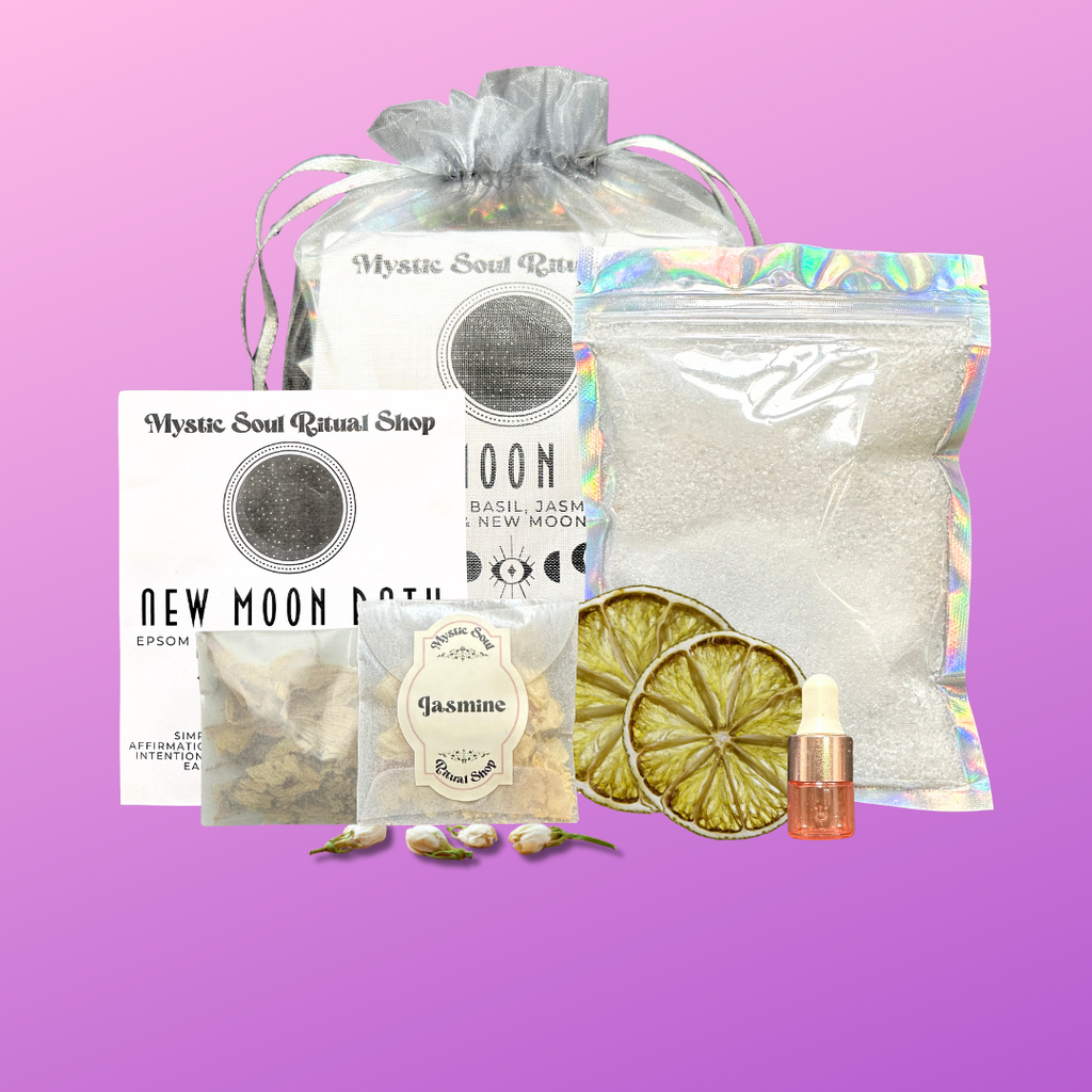 New Moon Bath Salt | Bath Additives | Wiccan Center