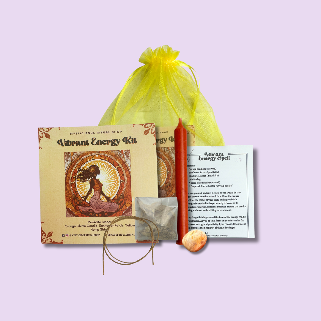 Vibrant Energy Spell Kit | Spell kit | Wiccan Center