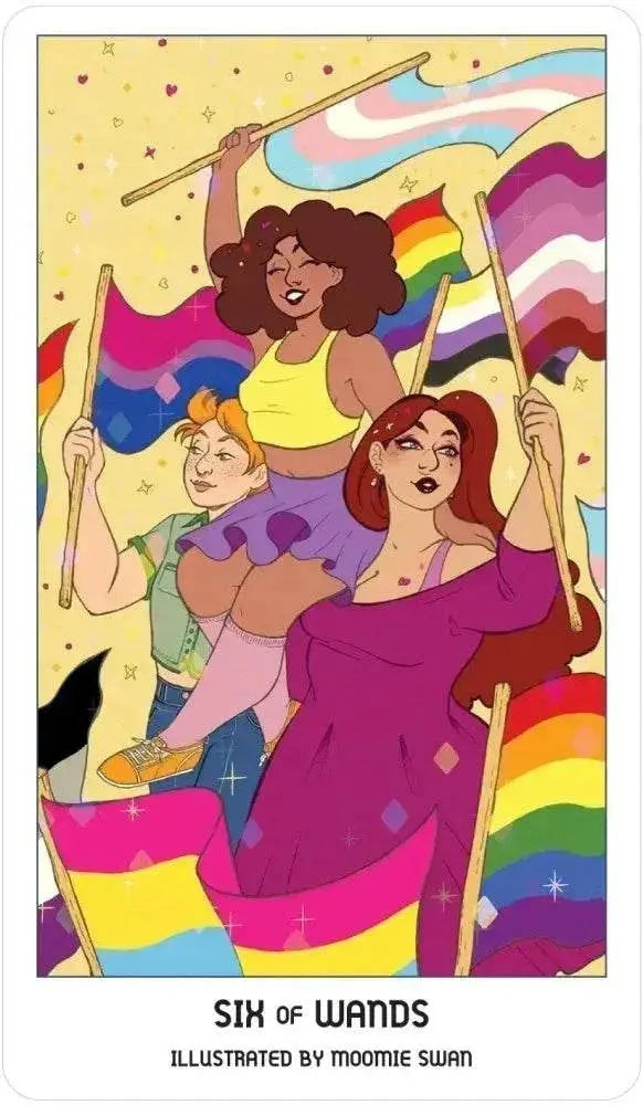 Pride Tarot Deck - A Collaborative Deck | Sacred Book Store | Wiccan Center
