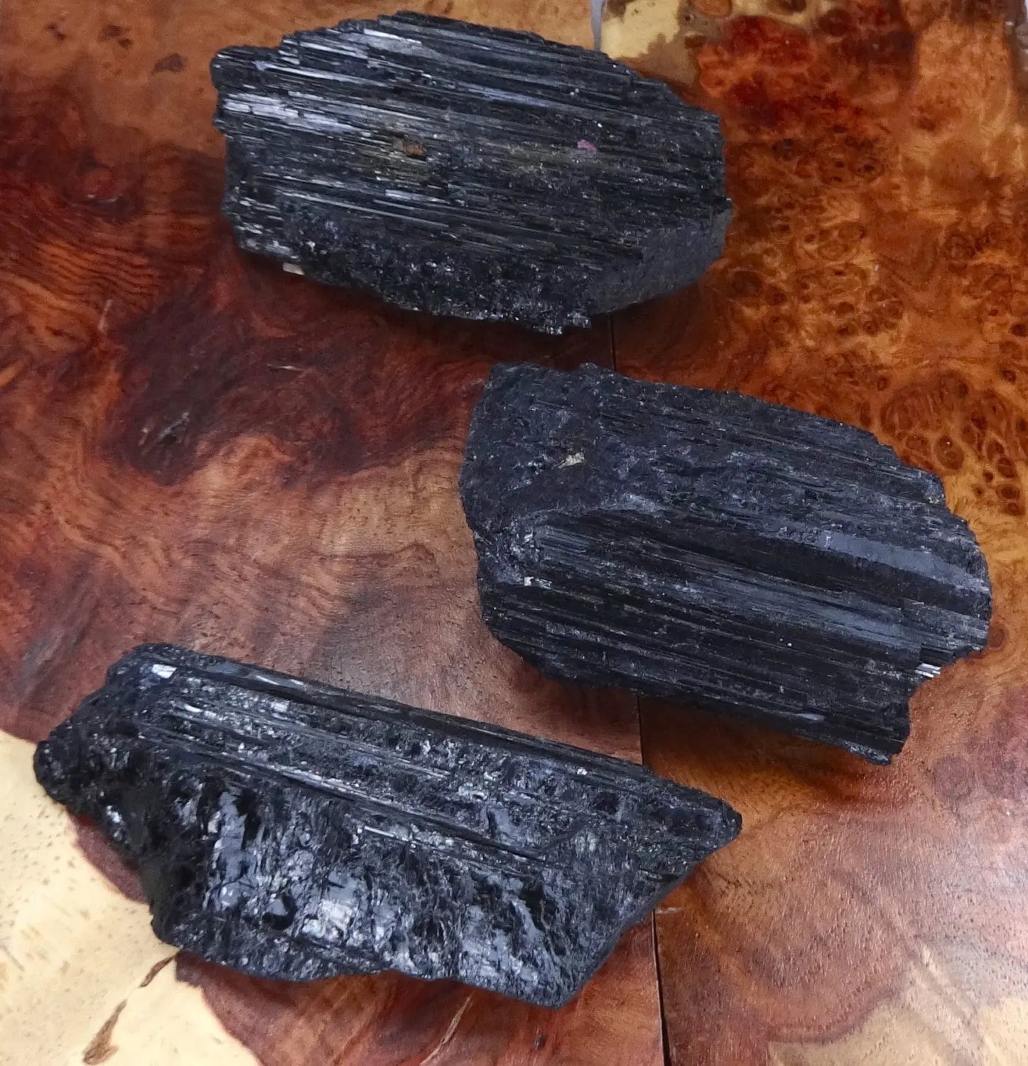 Large Black Tourmaline Crystals (1-3 Inches)(By The Piece Or Pound) Rough Raw Gemstone Home Decor | Home & Living > Home Decor > Home Accents > Rocks & Geodes | Wiccan Center