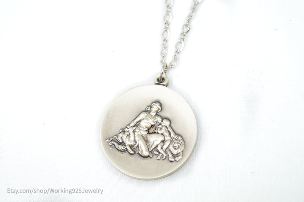 Vtg The Wittnauer Mint Mother O Mine Rudyard Kipling Sterling Silver Necklace | Jewelry > Necklaces | Wiccan Center