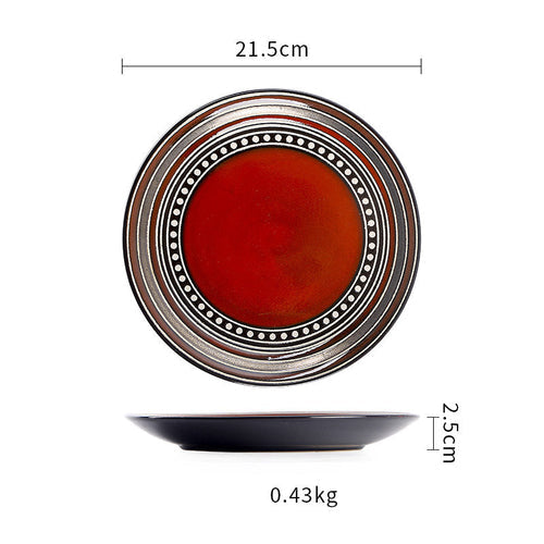 Vintage Japanese Style Ceramic Plates | Home & Garden | Wiccan Center