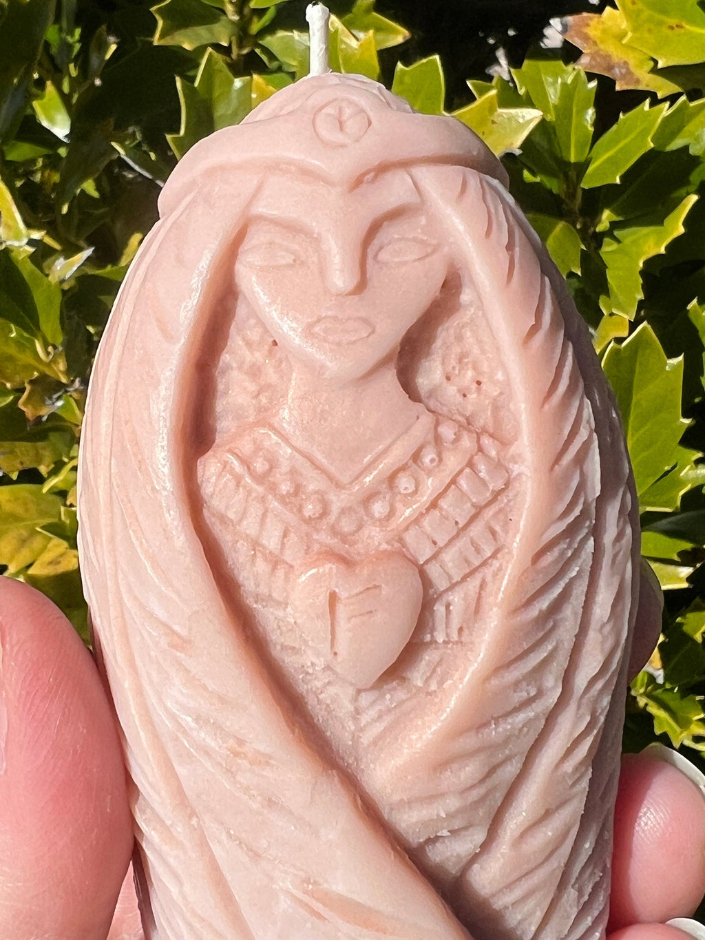 SPECIAL EDITION Freya Candle | Freyja Seidr Magic Fehu Runic Offering Ritual Figure Norse Viking Goddess Witchcraft Altar Spell Deity Statue | | Wiccan Center