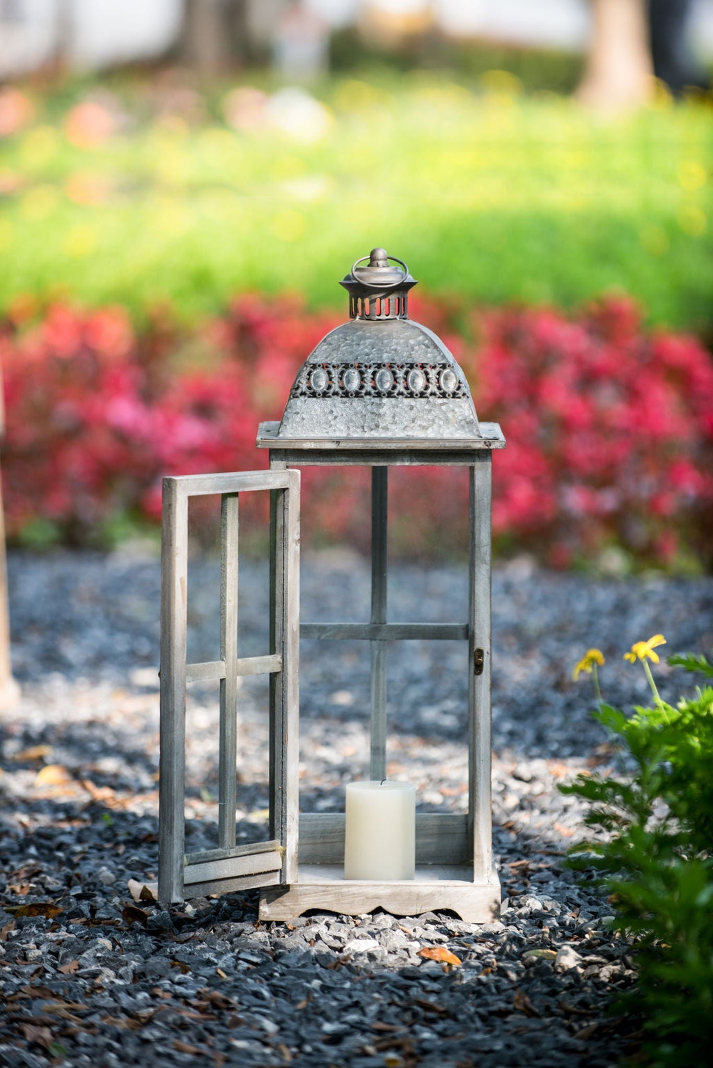 Wooden Candle Lantern Decorative Set for Indoor and Outdoor Use | Lanterns | Wiccan Center