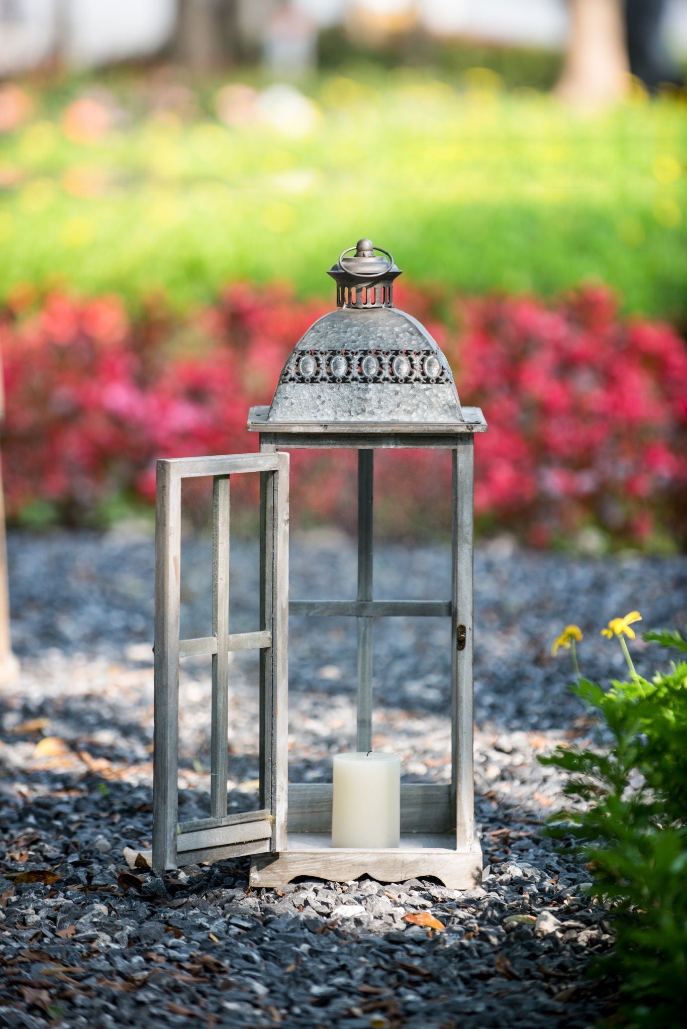 Wooden Candle Lantern Decorative Set for Indoor and Outdoor Use | Lanterns | Wiccan Center