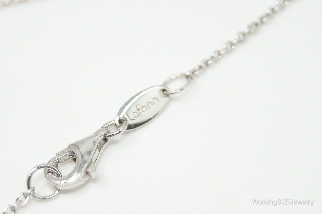Vintage Designer Lafonn Cubic Zirconia Sterling Silver Necklace | Jewelry > Necklaces > Pendants | Wiccan Center