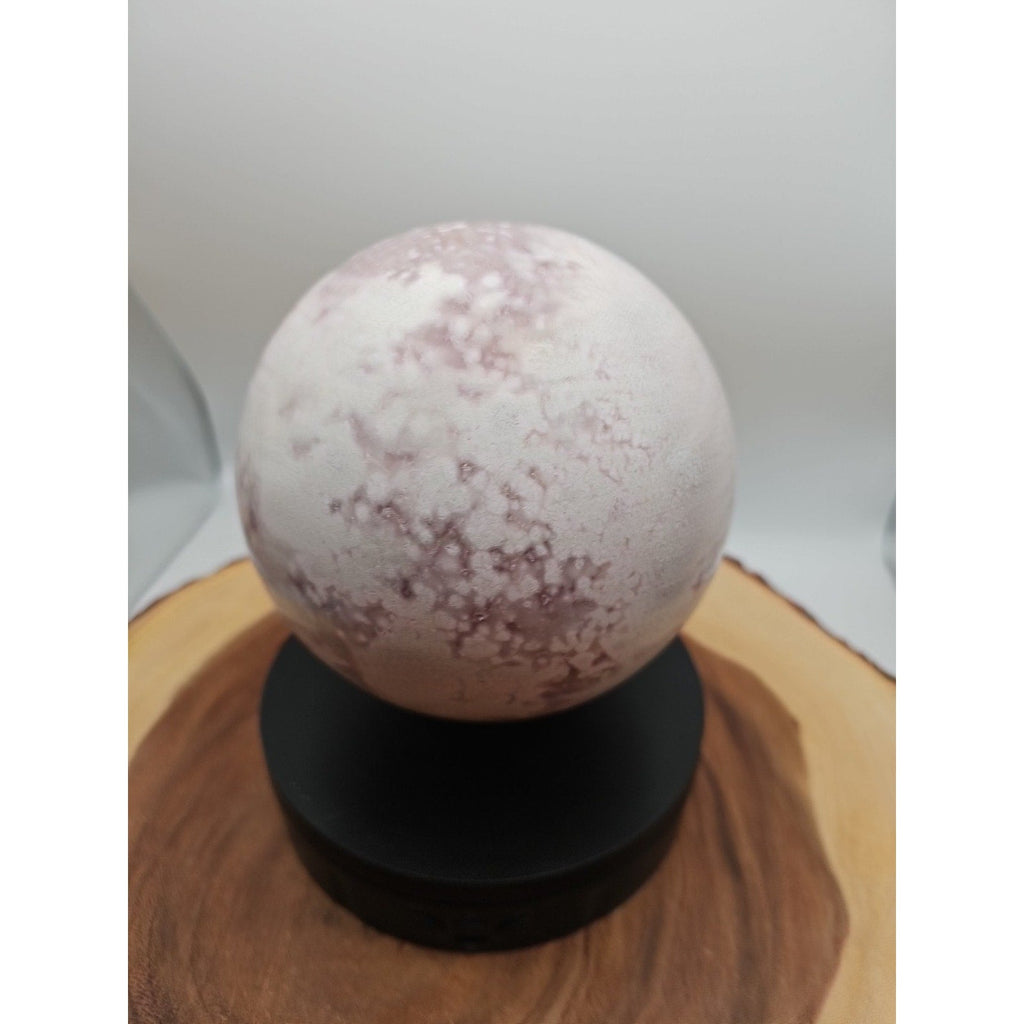 6.55lbs Natural Cherry Blossom Agate Sphere Quartz Crystal Ball | Crystal Spheres & Eggs | Wiccan Center