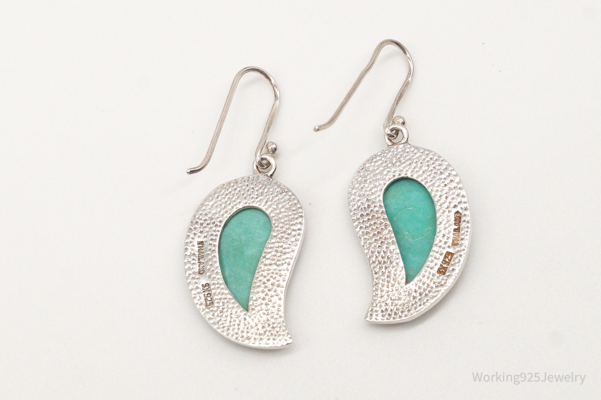 Designer SX Turquoise Sterling Silver Earrings | Jewelry > Earrings | Wiccan Center