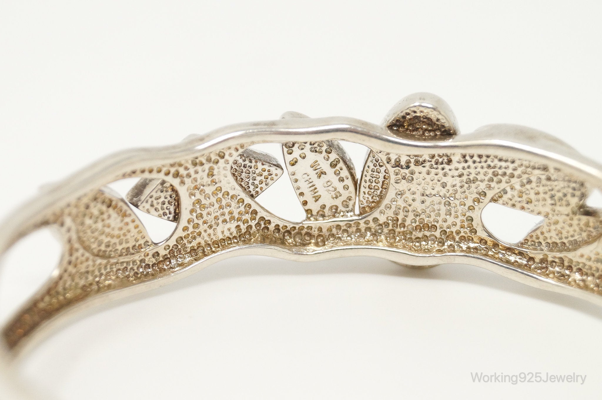 Designer Whitney Kelly WK Blue Fire Opal Sterling Silver Bracelet | Jewelry > Bracelets | Wiccan Center