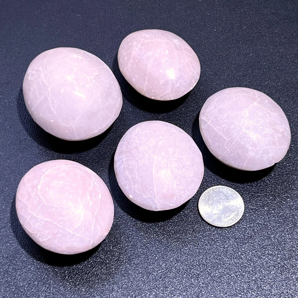 Pink Soapstone Palm Stone Carving Wholesale | Home & Living > Spirituality & Religion > Prayer Beads & Charms > Metaphysical Crystals | Wiccan Center