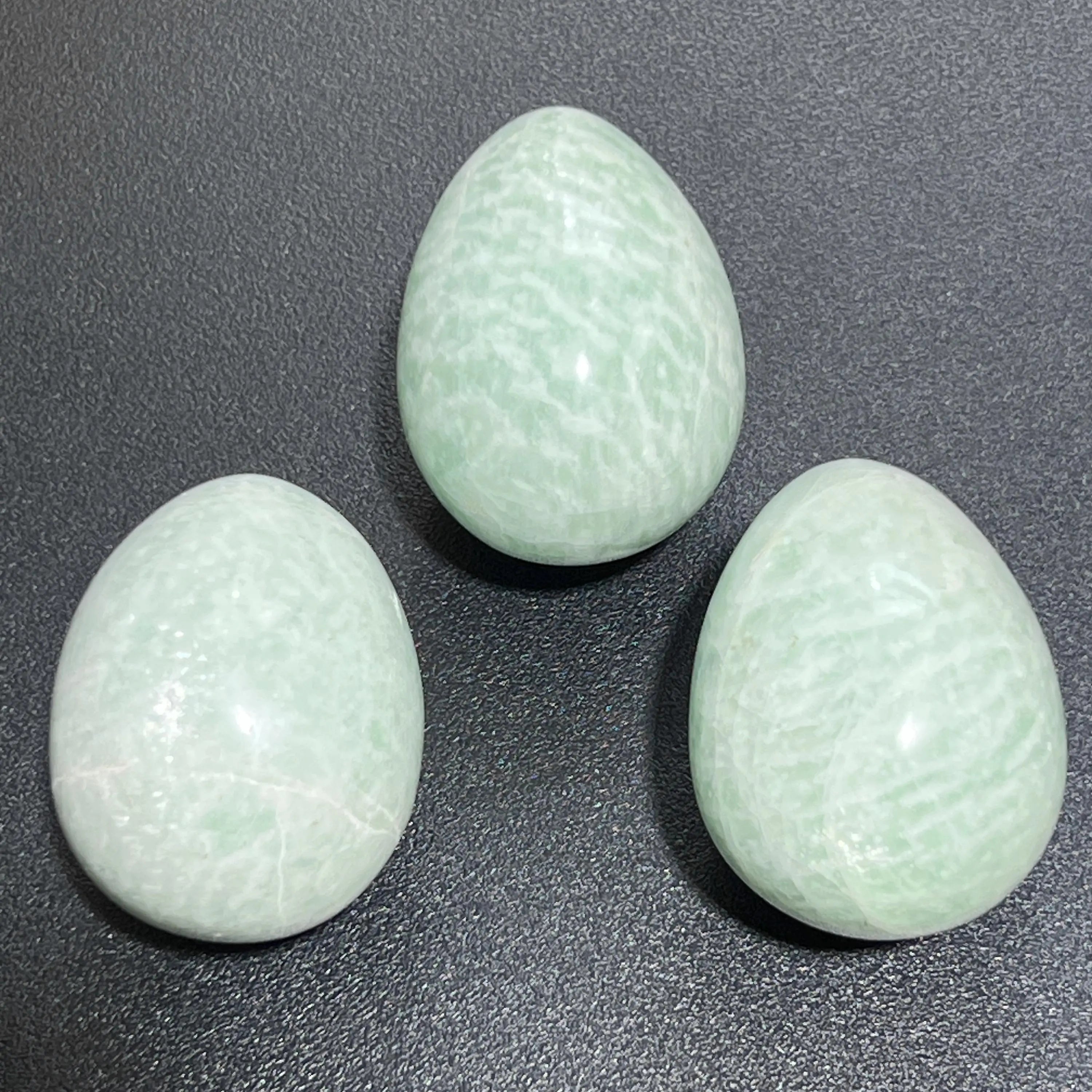 Amazonite Crystal Egg Polished Carving Wholesale Gemstone Decor | Home & Living > Home Decor > Home Accents > Rocks & Geodes | Wiccan Center