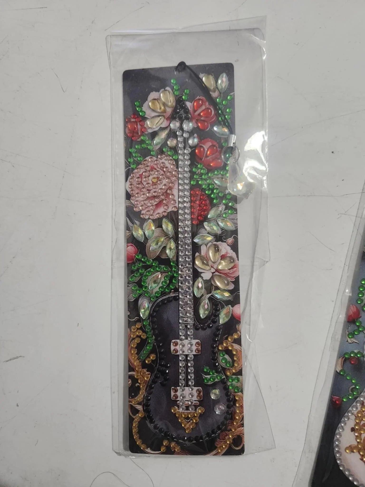 Guitar Diamond Art Bookmarks