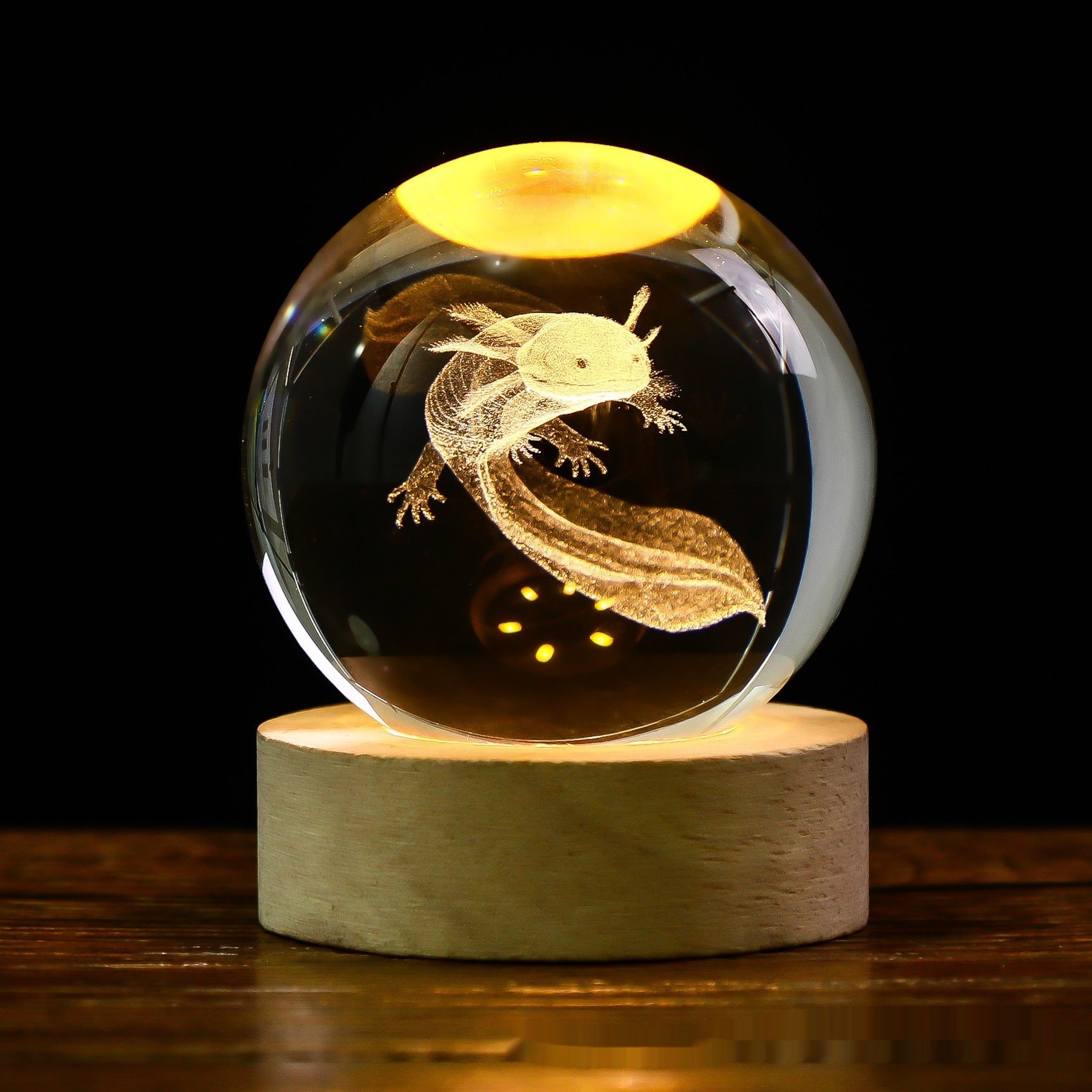 Luminous Starry Sky And Planets Moon Moon Crystal Ball Small Night Lamp Projection Ambience Light Creative Gift New Strange Gift | 0 | Wiccan Center