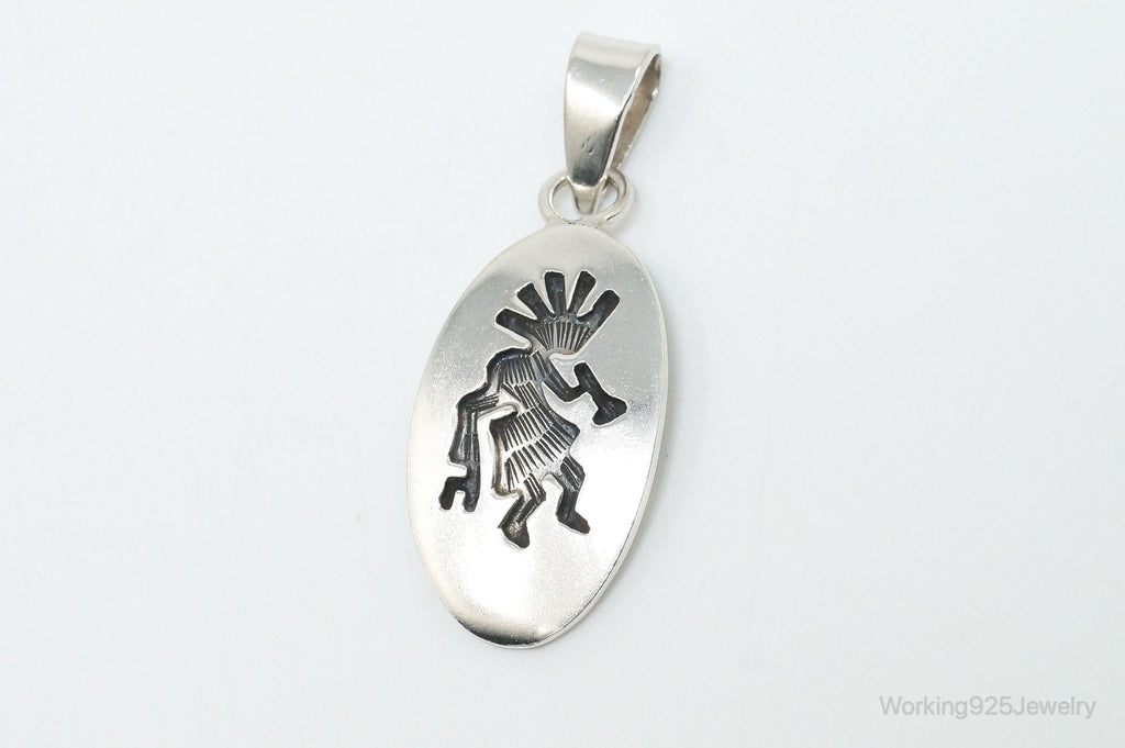 Vintage Mexico Dancing Kokopelli Southwestern Sterling Silver Pendant | Jewelry > Necklaces > Pendants | Wiccan Center