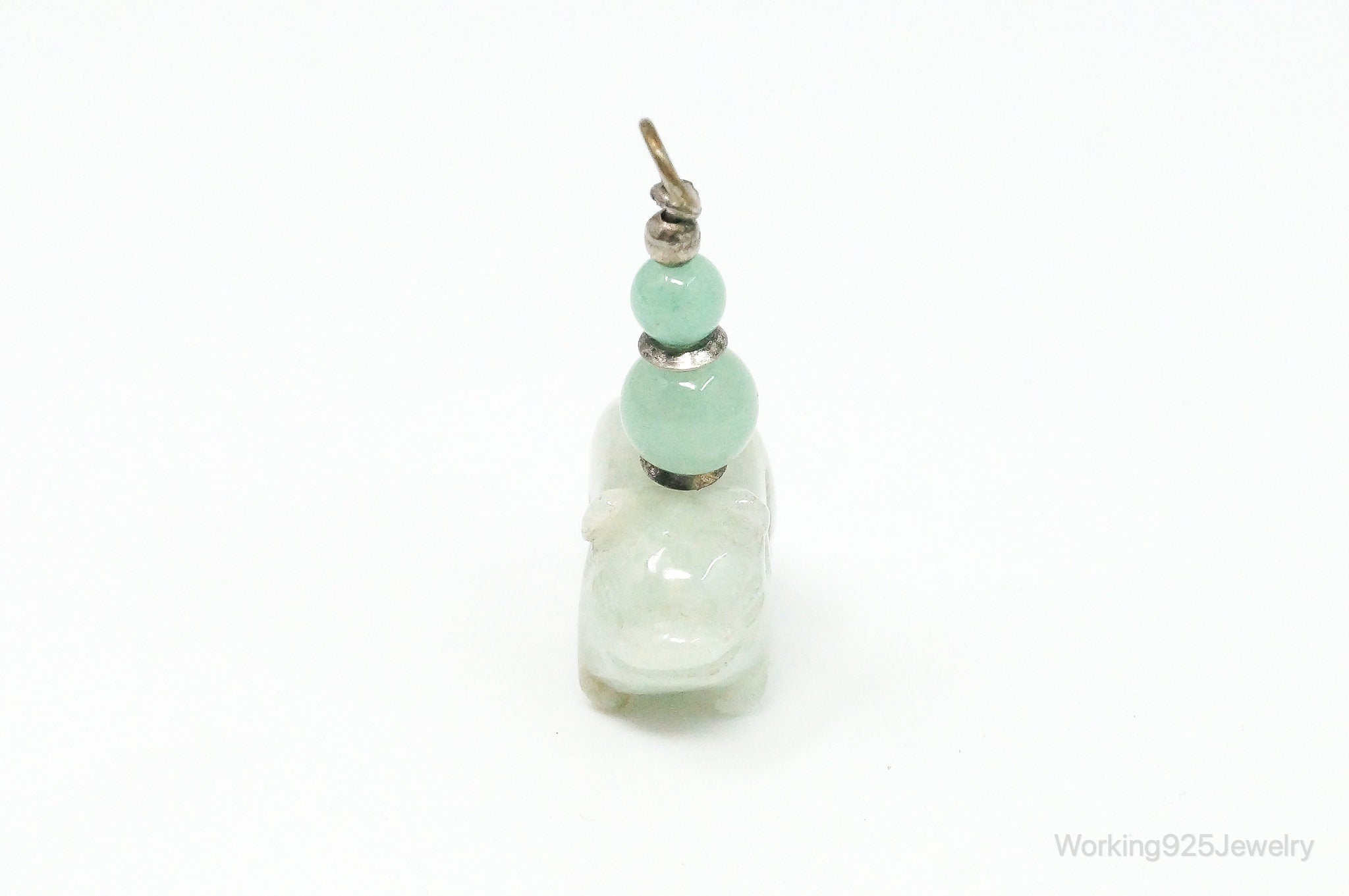 Vintage Carved Pig Jade Pendant | Jewelry > Necklaces > Pendants | Wiccan Center