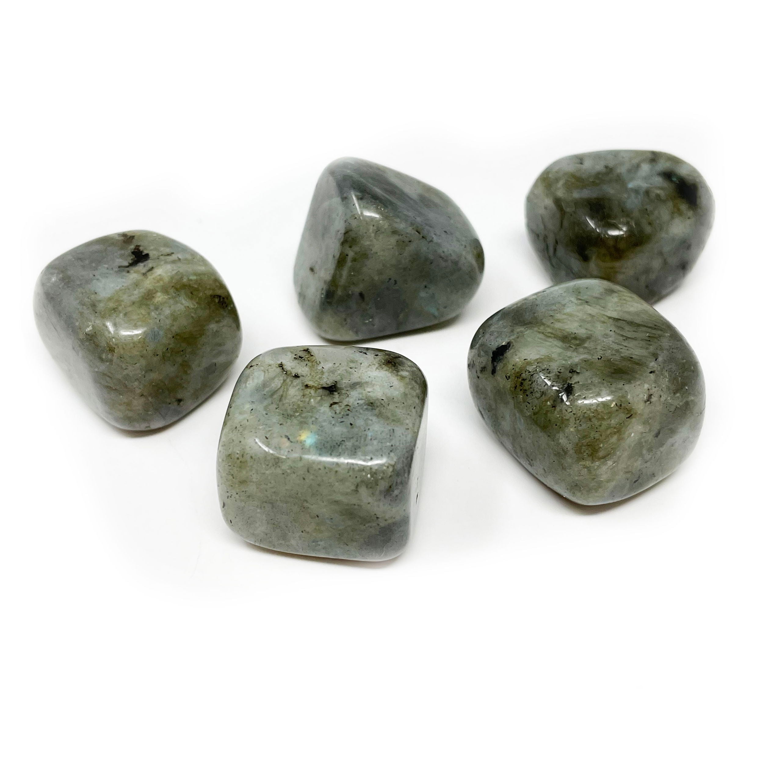 Tumbled Labradorite From Madagascar (Singles) | Crystals & Minerals > Spheres | Wiccan Center