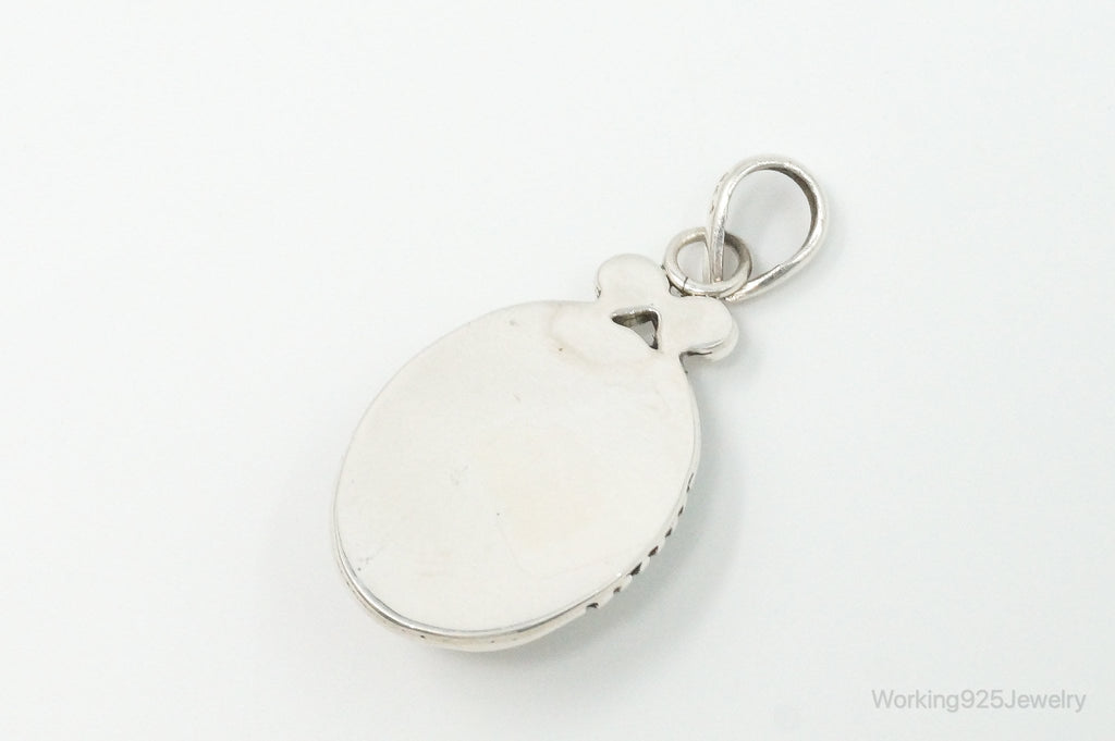 Large Vintage Pearl Sterling Silver Pendant | Jewelry > Necklaces > Pendants | Wiccan Center