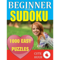 1000 Sudoku Beginner to Easy Puzzles: Lower Your Brain Age, Improve Your Memory & Improve Mindfulness - Easy Sudoku Puzzles and Solutions For Absolute