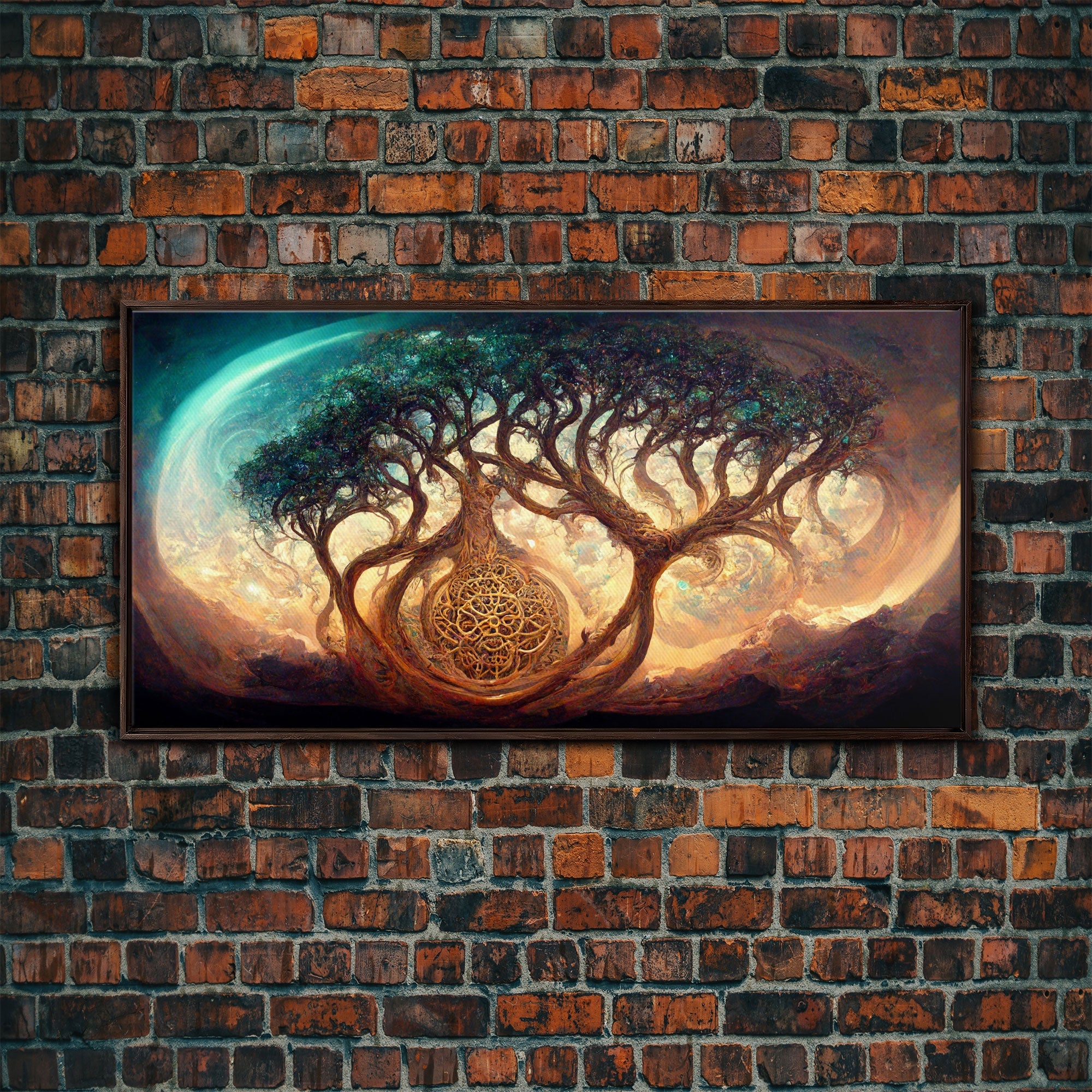 Gaia, norse mythology, canvas print, high fantasy art