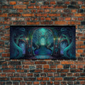 Fantasy wall art, canvas print, magical forest, fantasy landscape art, ready to hang wall art | | Wiccan Center