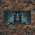 Aesthetic Loki the Trickster God, Norse Mythology, Framed Canvas Print, Extra Large Art, Fantasy Decor, Pastel Aesthetic Art | | Wiccan Center