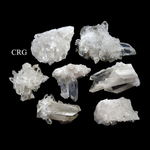 3 LB LOT - Crystal Quartz Clusters / 25-500 GRAMS AVG | | Wiccan Center